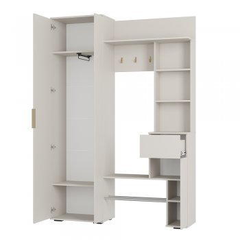 Прихожая Ницца ПР-04 Кашемир (БТС) в Югорске - yugorsk.mebel-e96.ru