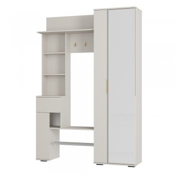 Прихожая Ницца ПР-04 Кашемир (БТС) в Югорске - yugorsk.mebel-e96.ru