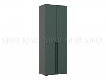 Шкаф 800 мм 2-х ств. Норд графит/изумруд (Миф) в Югорске - yugorsk.mebel-e96.ru