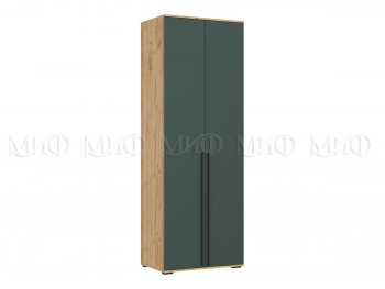 Шкаф 800 мм 2-х ств. Норд крафт/изумруд (Миф) в Югорске - yugorsk.mebel-e96.ru