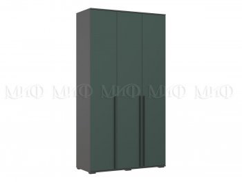 Шкаф 1200 мм 3-х ств. Норд графит/изумруд (Миф) в Югорске - yugorsk.mebel-e96.ru