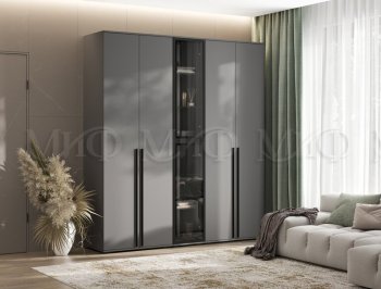 Шкаф Норд+ пенал со стеклом (Миф) в Югорске - yugorsk.mebel-e96.ru