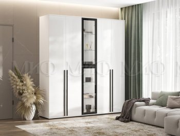 Шкаф Норд+ пенал со стеклом (Миф) в Югорске - yugorsk.mebel-e96.ru