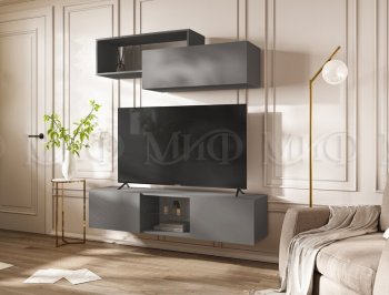 Стенка Норд-1 графит (Миф) в Югорске - yugorsk.mebel-e96.ru