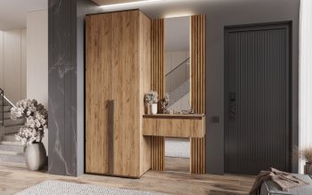 Шкаф 800+Тумба с зеркалом Норд (Миф) в Югорске - yugorsk.mebel-e96.ru