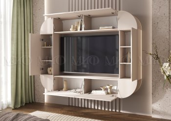 Стенка Норд (Зона ТВ), кашемир (Миф) в Югорске - yugorsk.mebel-e96.ru