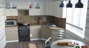 Кухонный гарнитур Ольга оптима 5 2700х1600 мм (Герда) в Югорске - yugorsk.mebel-e96.ru