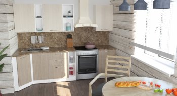 Кухонный гарнитур Ольга прайм 4 900х2000 мм (Герда) в Югорске - yugorsk.mebel-e96.ru