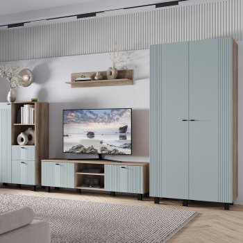 Тумба под ТВ Олива ТБ-09 шарли бриз (БТС) в Югорске - yugorsk.mebel-e96.ru