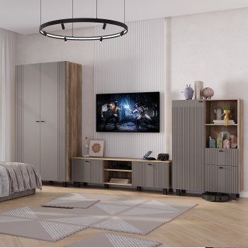 Стенка Олива комп.3 муссон (БТС) в Югорске - yugorsk.mebel-e96.ru