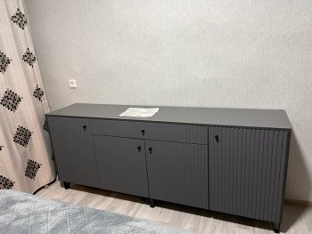 Комод Оливия графит софт (Миф) в Югорске - yugorsk.mebel-e96.ru