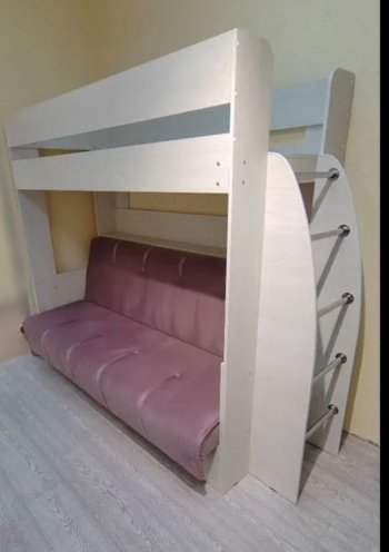 Кровать-диван 2-х ярусная Омега 17 (возможна зеркальная сборка) в Югорске - yugorsk.mebel-e96.ru | фото