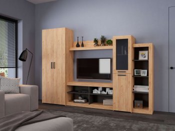 Стенка OSKAR4 (Генезис) в Югорске - yugorsk.mebel-e96.ru