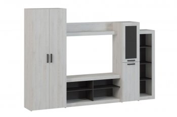 Стенка OSKAR4 сосна белая (Генезис) в Югорске - yugorsk.mebel-e96.ru