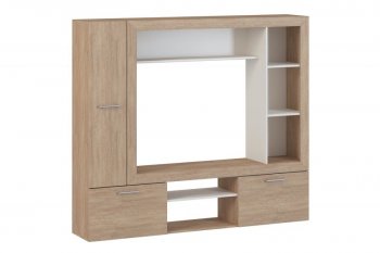 Стенка OSKAR3 дуб сонома (Генезис) в Югорске - yugorsk.mebel-e96.ru