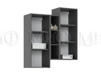 Стенка Оскар графит (Миф) в Югорске - yugorsk.mebel-e96.ru