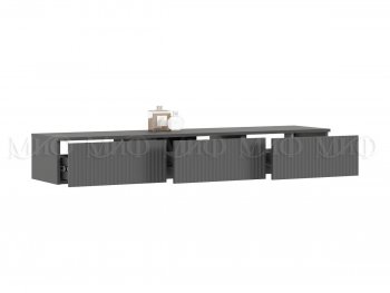 Стенка Оскар комп.2 графит (Миф) в Югорске - yugorsk.mebel-e96.ru