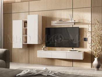 Стенка Оскар комп.2 кашемир (Миф) в Югорске - yugorsk.mebel-e96.ru