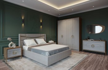 Спальный гарнитур Палермо модульный (СБК) в Югорске - yugorsk.mebel-e96.ru
