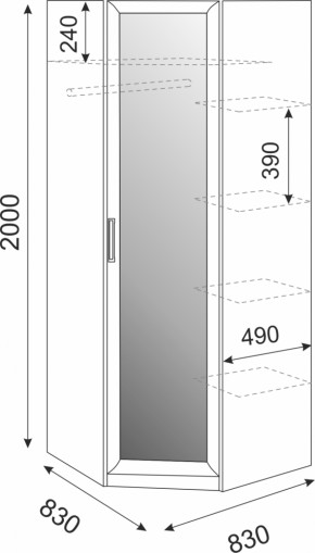 Подростковая мебель Волкер модульная (Риннер) в Югорске - yugorsk.mebel-e96.ru