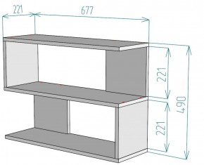 Полка S29 (ДМ) в Югорске - yugorsk.mebel-e96.ru