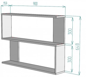 Полка S32 (ДМ) в Югорске - yugorsk.mebel-e96.ru