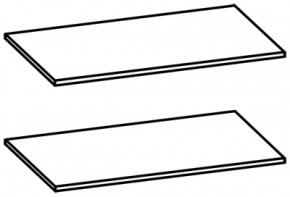 Полки арт. П103 для артикула 103 (2 шт.) в Югорске - yugorsk.mebel-e96.ru