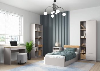 Набор детской мебели Прайм модульный (Олмеко) в Югорске - yugorsk.mebel-e96.ru