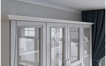 Буфет Прованс-016 (Текс) в Югорске - yugorsk.mebel-e96.ru