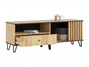 Тумба ТВ (1500) Роджина дуб крафт (Миф) в Югорске - yugorsk.mebel-e96.ru