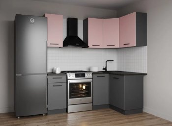 Кухонный гарнитур угловой Роза 2000*1200 мм (Sanvut) в Югорске - yugorsk.mebel-e96.ru