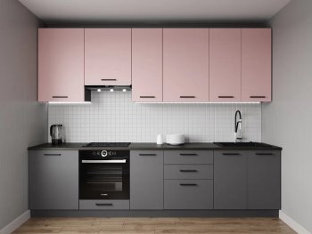 Кухонный гарнитур высокий Роза 3000 мм (Санвут) в Югорске - yugorsk.mebel-e96.ru