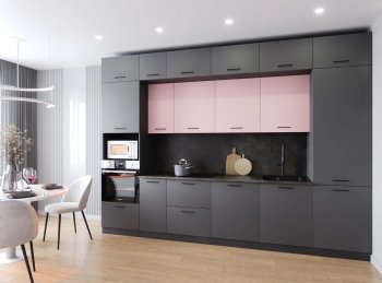 Кухонный гарнитур Роза 3400 мм (Санвут) в Югорске - yugorsk.mebel-e96.ru