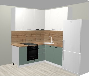 Кухонный гарнитур угловой 2000*1400 мм (Санвут) в Югорске - yugorsk.mebel-e96.ru