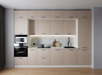 Кухонный гарнитур Шампань 3400 мм (Санвут) в Югорске - yugorsk.mebel-e96.ru