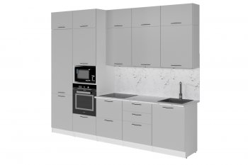 Кухонный гарнитур Шелли макси 3000 мм (Герда) в Югорске - yugorsk.mebel-e96.ru