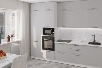 Кухонный гарнитур Шелли макси 3000 мм (Герда) в Югорске - yugorsk.mebel-e96.ru