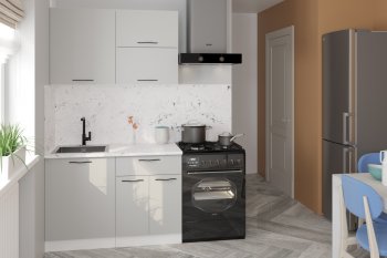 Кухонный гарнитур Шелли лайт 1200 мм (Герда) в Югорске - yugorsk.mebel-e96.ru