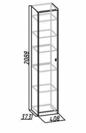 Шкаф для белья Комфорт 7 в Югорске - yugorsk.mebel-e96.ru