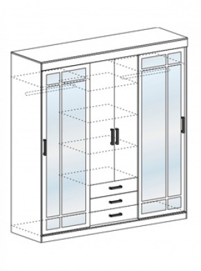 Шкаф-купе Лидер 2К 1700 мм (СтендМ) в Югорске - yugorsk.mebel-e96.ru