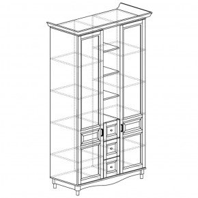 Шкаф многоцелевой Прованс 400 (Яна) в Югорске - yugorsk.mebel-e96.ru