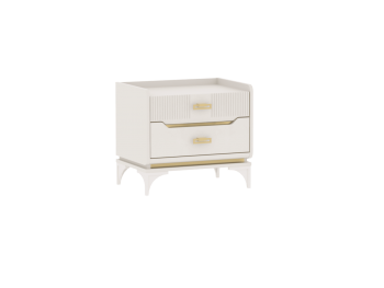 Тумба прикроватная Сиде Белый (СБК) в Югорске - yugorsk.mebel-e96.ru
