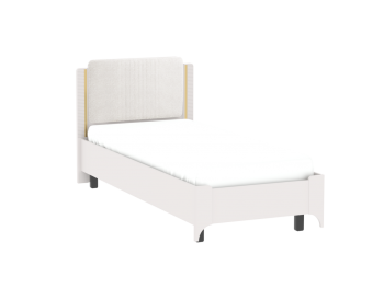 Кровать Сиде 900 мм Белый (СБК) в Югорске - yugorsk.mebel-e96.ru