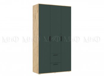 Шкаф 1200 мм Сильвия, крафт/грин (Миф) в Югорске - yugorsk.mebel-e96.ru