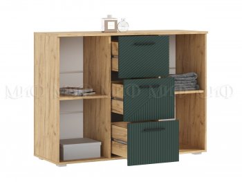 Комод Сильвия, крафт/грин (Миф) в Югорске - yugorsk.mebel-e96.ru