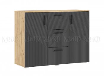 Комод Сильвия, крафт/графит (Миф) в Югорске - yugorsk.mebel-e96.ru