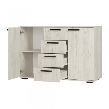 Комод Стандарт №2 NEW крафт белый  (БТС) в Югорске - yugorsk.mebel-e96.ru