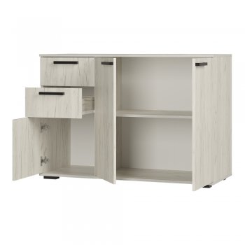 Комод Стандарт 3 NEW крафт белый (БТС) в Югорске - yugorsk.mebel-e96.ru