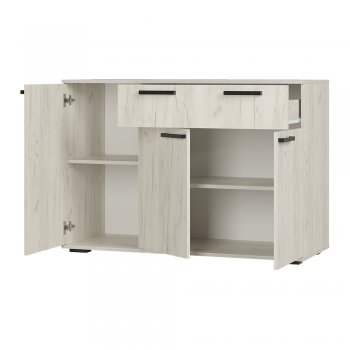 Комод Стандарт 4 NEW крафт белый (БТС) в Югорске - yugorsk.mebel-e96.ru