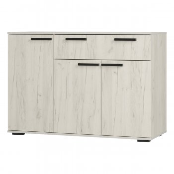 Комод Стандарт 4 NEW крафт белый (БТС) в Югорске - yugorsk.mebel-e96.ru